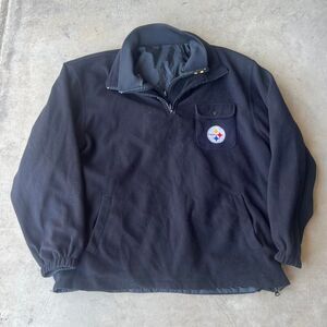 Pittsburgh Steelers fleece jacket #Steelers #NFL Warmup Mens size XXL